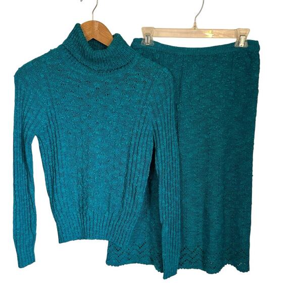 Vintage Sweater/Skirt Set Marisa Christina 2pc Set Size Small - Picture 1 of 12